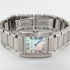 【CARTIER】タンクフランセーズＳＭ☆Ａ品☆質屋 ユニオン本通店 カルティエ レディースの画像