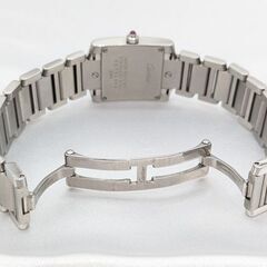 【CARTIER】タンクフランセーズＳＭ☆Ａ品☆質屋 ユニオン本通店 カルティエ レディースの画像