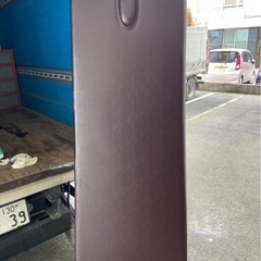 値下げ　美品　整体ベット　施術ベット　合皮シート　ダークブラウンの画像