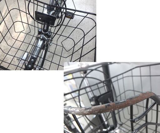 あさひサイクル CASULY 26インチ 自転車 シティサイクル 6段変速 ブラック ママチャリ☆ 札幌市 北区 屯田 