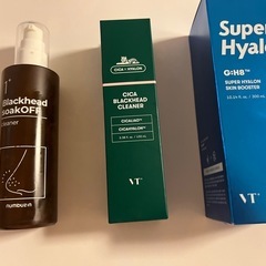スキンケア用品  お話中