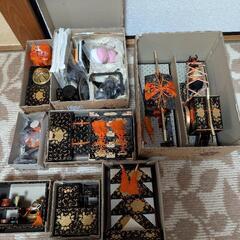 【美品】七段飾り雛のお道具セット