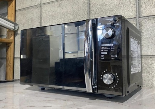A451◆ツインバード ミラーガラス 電子レンジ「DR-D278」2022年製