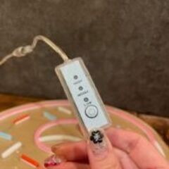 ドーナツ照明の画像