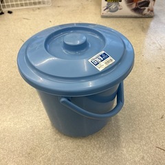 K2504-256 配送不可 バケツ 13リットル 青色 キズ汚れ有り