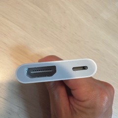 Apple純正　HDMI→Lightning変換ケーブルの画像