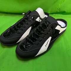 スリッポン メンズ スニーカー 履きやすい ブラック かかとなし...