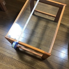 テーブル（天面ガラス）
