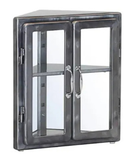 【更に値下げ】 キャビネット（ブランド：DULTON） MINI TRIANGLE CABINET RAW