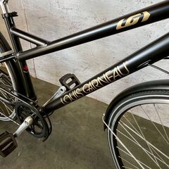 【LOUIS GARNEAU】ルイガノ シティバイク MULTIWAY27 MATTE LG BLACK SHIMANO7段変速 27インチ 自転車 美品 ロードバイク 黒 Y1196の画像