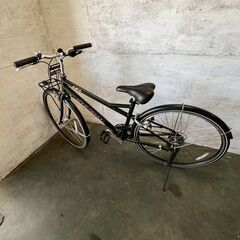 【LOUIS GARNEAU】ルイガノ シティバイク MULTIWAY27 MATTE LG BLACK SHIMANO7段変速 27インチ 自転車 美品 ロードバイク 黒 Y1196の画像