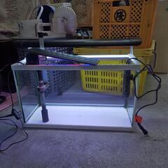 観賞魚用アクリル製水槽セット