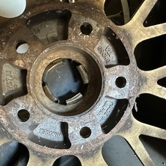 HINODEX ホイール４本セットの画像