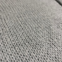 ボンバザール　水色　Ｖネックニット　フリーサイズの画像