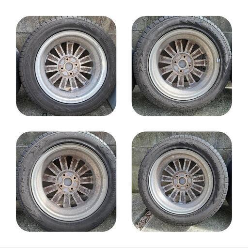 ワゴンR MH21S系 RR 純正アルミホイール 4本セット (SSK SSK) 有 ワゴンR MH21S系 RR 純正アルミホイール 4本セット (SSK SSK) 有