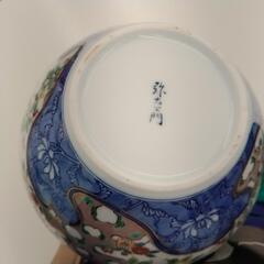 美品！有田焼 花鳥 花瓶  TJ11237の画像