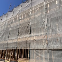 木造住宅組み立て作業　造作大工　軽作業　荷揚作業の画像