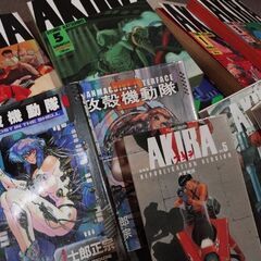 アキラ全巻　攻殻機動隊　まとめての画像