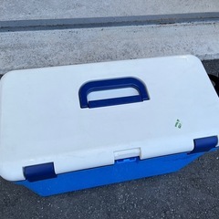 伸和 クーラーボックス 37L North Eagle イーグルクーラー バックル1点欠品 ペットボトルが立ったまま入ります！ 中古品 ④の画像