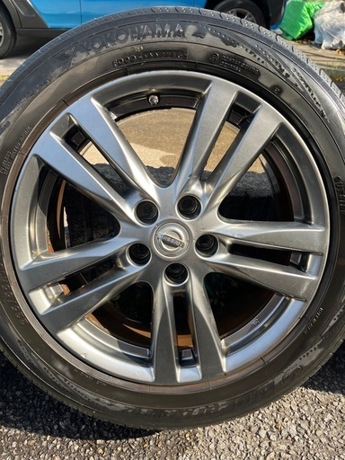 日産　エルグランド　TE52 ハイウェイスター　アーバンクローム　純正ホイール