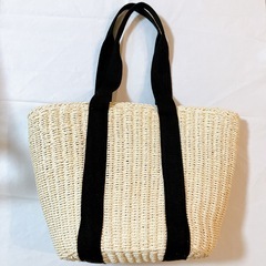【美品】カゴバッグ かごバッグ 花柄 可愛い おしゃれ