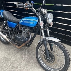 【現車確認OK】カワサキ 250TR｜マッハ仕様カスタム車！スパトラ装着・タイヤ新品の画像