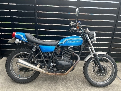 【現車確認OK】カワサキ 250TR｜マッハ仕様カスタム車！スパトラ装着・タイヤ新品