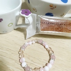 ローズクォーツブレスレット