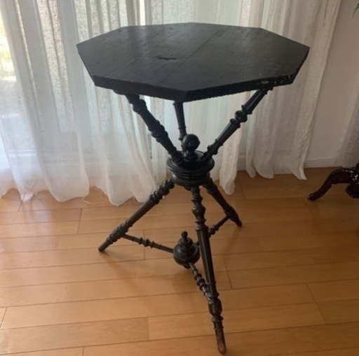 定価¥50000サイドテーブル、ヨーロッパ、アンティーク/机(花台) 定価¥50000サイドテーブル、ヨーロッパ、アンティーク/机(花台)