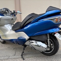 ⭐️自賠責R10.9付　MF08フォルツァ❗️シンプルなフルカスタム⭐️プラグなど新品交換済みで快調⭐️250ccビッグスクーター⭐️の画像