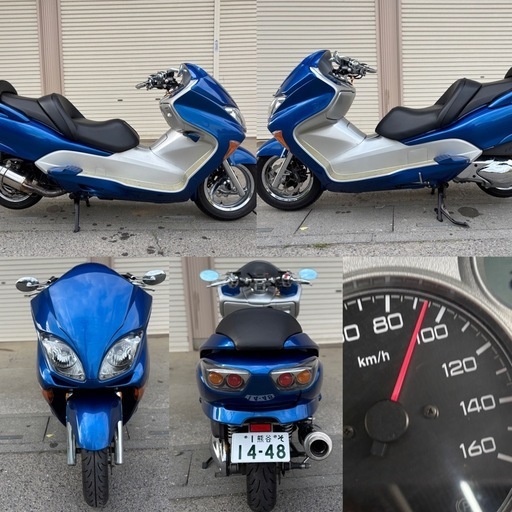 人気ブランドの ⭐️自賠責R10.9付MF08フォルツァ❗️シンプルなフルカスタム その他