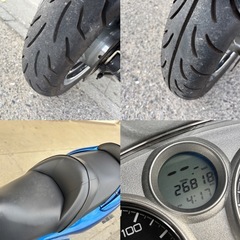 ⭐️自賠責R10.9付　MF08フォルツァ❗️シンプルなフルカスタム⭐️プラグなど新品交換済みで快調⭐️250ccビッグスクーター⭐️の画像