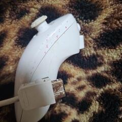 【ジャンク品】Wii ヌンチャクコントローラー（ホワイト）の画像