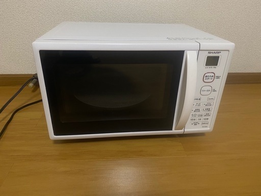 ストア 電子レンジ2019年製 SHARP 950Wオーブンレンジ 2019年製