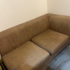 【取引者決定
】【美品】ビンテージ風ソファ 