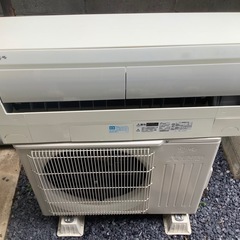中古品三菱電機エアコン6畳クラスお掃除機能付き2019年式