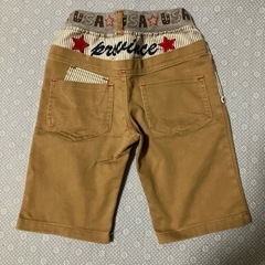 半ズボン95茶の画像