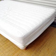無印良品シングルベッド脚付マットレスポケットコイル（洗える