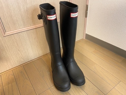 HUNTER レディース オリジナル リファインド ブーツ - ブラック