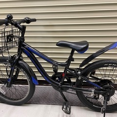 子供　自転車　20インチ　黒
の画像