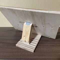 信州クラフト工芸☆お土産　卓上ブックスタンド☆☆読書や勉強、音楽の練習などに♪の画像