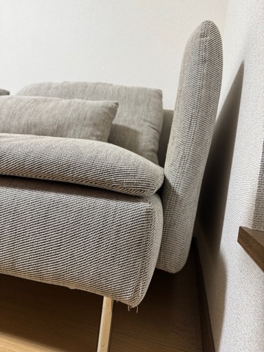 IKEA SÖDERHAMN ソーデルハムン 3人掛けソファ　アームレスト付き