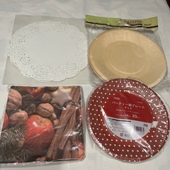 🎂パーティに🎉紙皿ペーパーナプキン