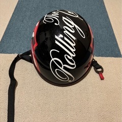 半ヘルメットの画像