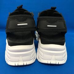 【ジャングルジャングル岸和田店】アキクラシック 　サンダル　レディース　24.5cm　ブラックの画像