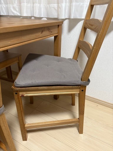 改めて再募集【IKEA】 ダイニングテーブル＆椅子4脚セット