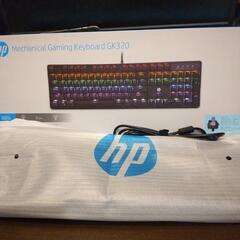 【美品】メカニカルキーボード　青軸　hp GK320の画像