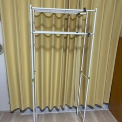 お譲りします　ランドリーラック　ホワイト