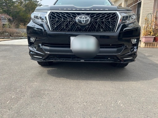 プラドTRDフロントスポイラー