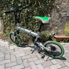 6段変速折りたたみ自転車の画像